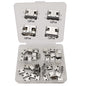 40/80/100Pcs Mix 2Pin 6Pin 16Pin Type C USB Charging Dock Connectors Type-C PCB DIY Repair Kits USB-C Digital Product For Phone