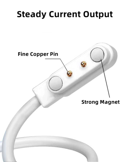 Aishi Magnetyczny kabel ładujący USB, ładowarka, adapter zasilania do inteligentnego zegarka, opaski sportowej, wyciskarki, słuchawek, szczoteczki do zębów, urządzeń kosmetycznych