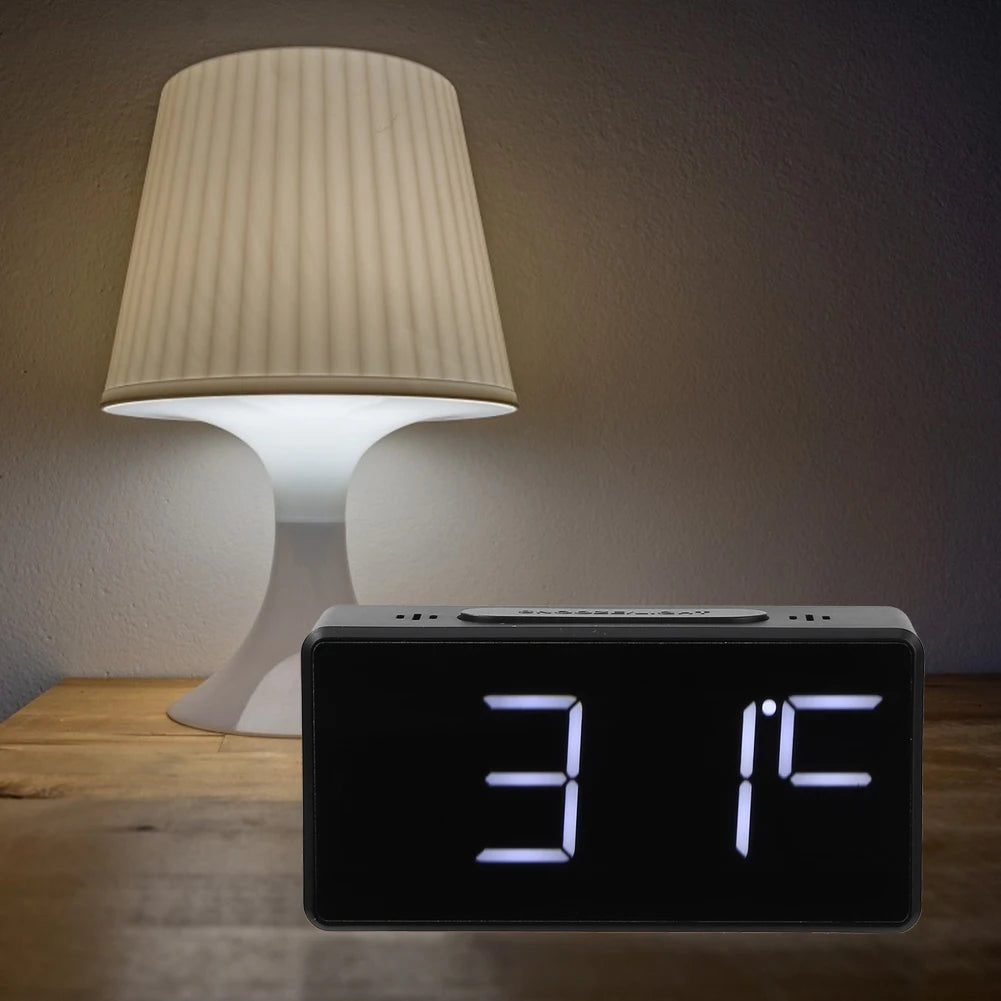 LED Digital Electronic Large Time Temperature Display Home Decoration Clock