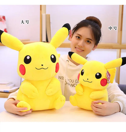Pokemon Pikachu Plush Toy Cartoon & Cute Anime Children's Toy Stuffed Doll Valentine's Day Gift Home Decoration