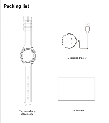 2025New Men Military GPS Map Smart Watch T-Rex3 Compass 4GB Memory 1000mAh Battery 10ATM Waterproof HD Bluetooth Call Smartwatch