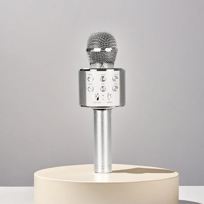Bluetooth Karaoke Microphone Wireless Karaoke Mic for Adults Kids Singing - Perfect Toys for Girls Birthday Gifts