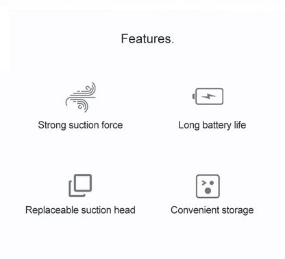 Wireless Handheld Vacuum Cleaner 20000Pa Strong Suction Lightweight Deep Cleaning for Home Pet Hair Car Floor Sweeping Tool