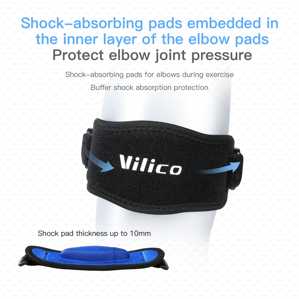 Elbow Protection Strap Elbow Soft Cushion Support Strap Knee Support Basketball Tennis Badminton Epicondylitis Elbow Pad