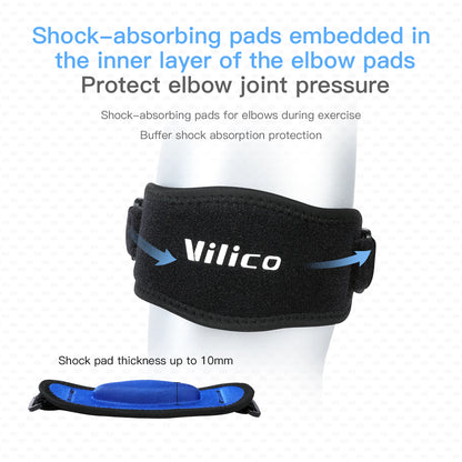 Elbow Protection Strap Elbow Soft Cushion Support Strap Knee Support Basketball Tennis Badminton Epicondylitis Elbow Pad