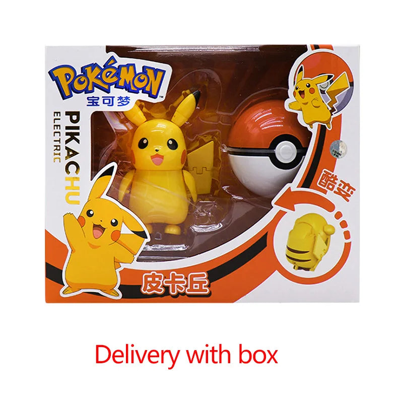 22 Kind Pokemon Ball Figure Pokeball Mewtwo Poke Pikachu Charizard Gyarados Venusaur Pawmi Quaxly Fuecoco Elf Toy Set Kids Gift