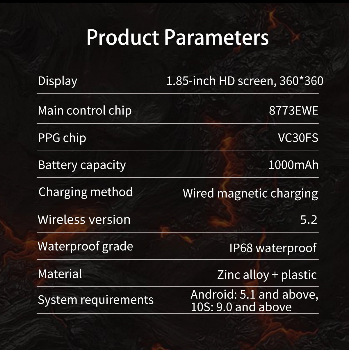 LIGE Nowy Wojskowy Zewnętrzny Inteligentny Zegarek 1,85" AMOLED Bateria 1000mAh 5ATM Wodoodporny Rozmowy Głosowe Sportowa Męska Opaska Fitness