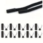 10pcs Heavy Duty Cord Locks Adjustable Metal Clips Secure Fastening for Shoelaces Bags Hoodies DIY Crafts Organizing Cables