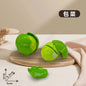 Montessori Simulation Chechele Ingredients Vegetables Fruits Dessert Bread Educational Toy Play House Decompress Educational Toy