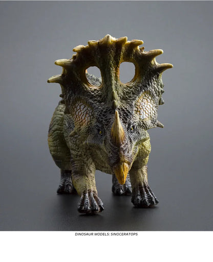 Large-Sized Tyrannosaurus Rex Dinosaur Model Realistic Solid Rubber Hand Puppet Jurassic Figurine - Decorative Gift for Kids And