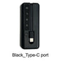 1*18650/18700/20700/21700 Battery Charger Type-C USB Ports Power Bank Case DIY Shell Kit Cell Phones Powerbank Box with Cable