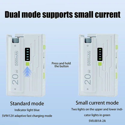 20W DIY Power Bank Box 21700 Universal Battery Charger Case Type-C Fast Charging For Mobile Phone Not Including Batteries