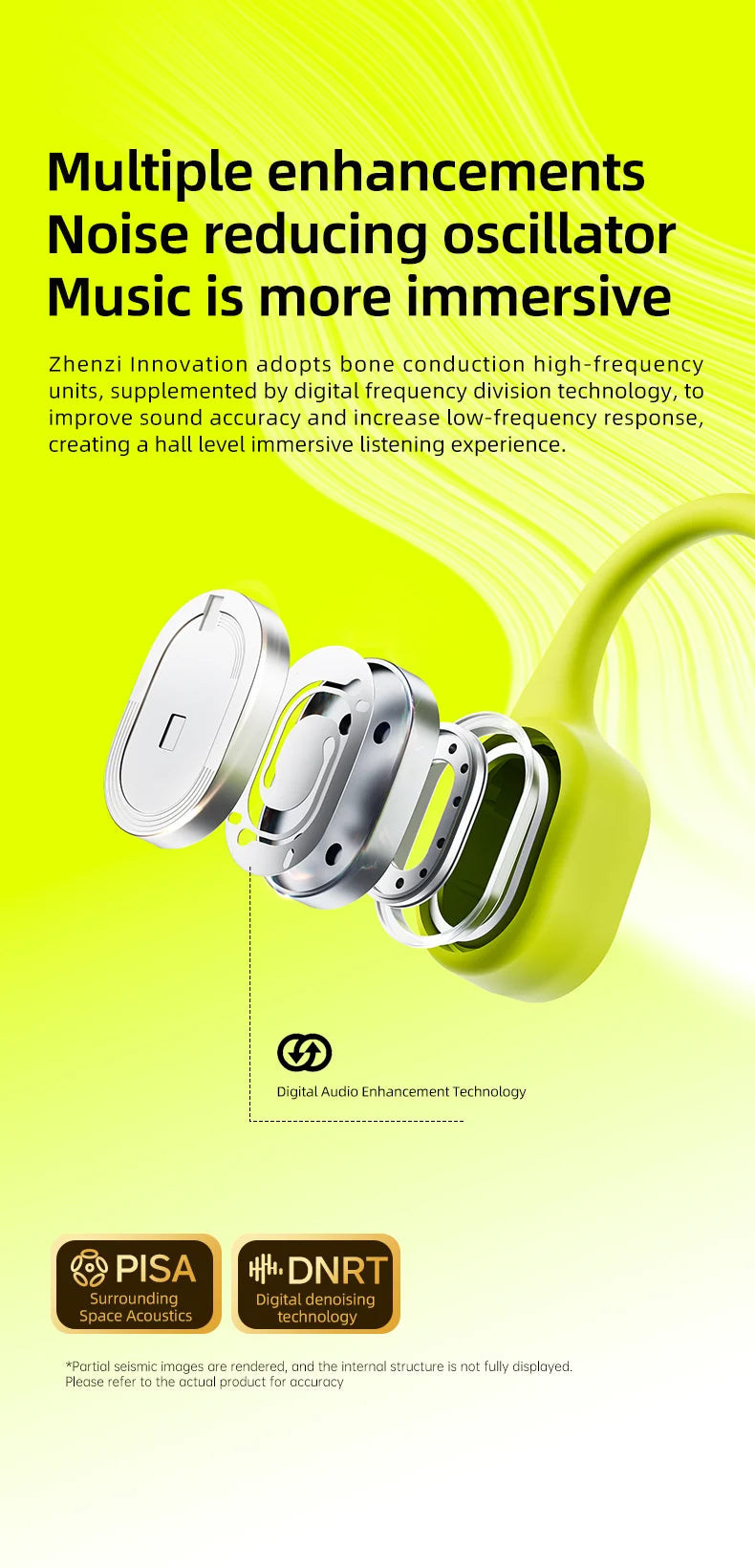 POLVCDG x34 Bone Conduction Swimming Earphones 32GB Memory IPX8 Waterproof Outdoor Trail Running ClimbingRock Climbing Earphones