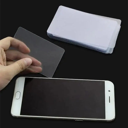 10-20Pcs Phone Plastic Card Ultra Thin Flexible Pry Opening Scraper Clear Screen Opener For Mobile Phone Tablet LCD Repair Tools