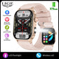 LIGE 2.01" HD Wyświetlacz Smartwatch dla Mężczyzn Kobiet Monitor Zdrowia Zegarki Sportowe Fitness AI Głos Rozmowy Bluetooth Męski Smartwatch Nowość