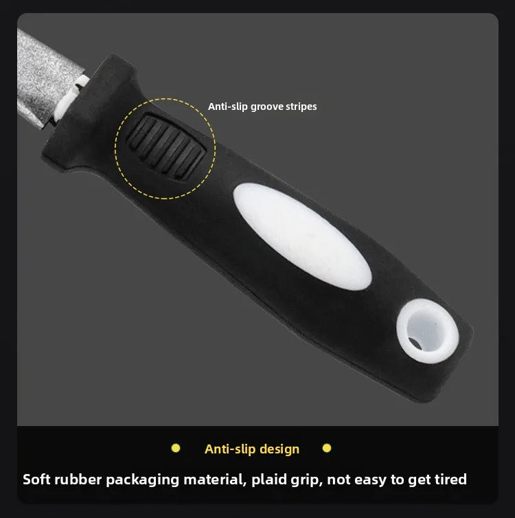 Ergonomic Handle Diamond Grinding Sharpener 1/3/5Pcs Wearproof Curved Flat Design Home Kitchen Blade Maintenance Tool