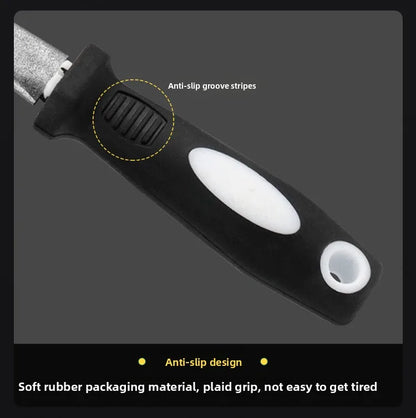 Ergonomic Handle Diamond Grinding Sharpener 1/3/5Pcs Wearproof Curved Flat Design Home Kitchen Blade Maintenance Tool