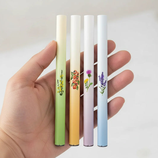 Natural Energy Boost Clear Breathing Herbal Diffuser Mullein Thyme Tea Enhances Energy Promotes Sleep Health Cleanses Lungs 4pcs