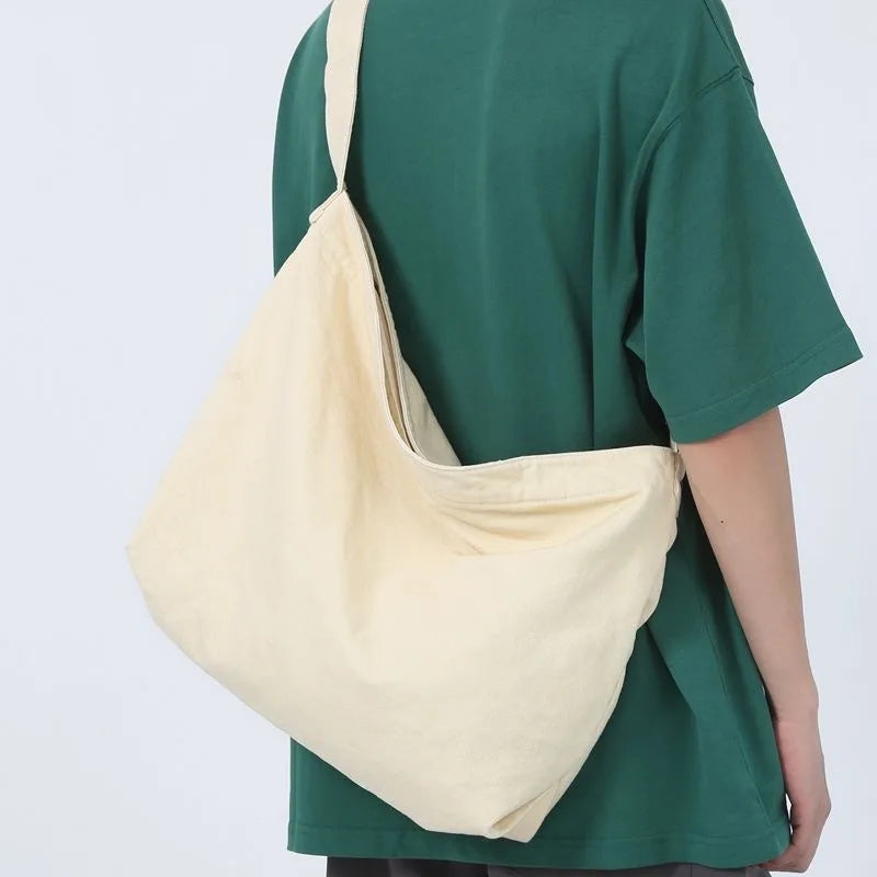 Women's Shoulder Bag Large Capacity Crossbody Bag for Woman 2025 New in Cotton Fashion Korean Female Student School Bag Handbag