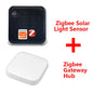 Waterproof Outdoor Brightness Detector With Real Time Luminance Monitoring Solar Light Sensor Tuya Zigbee IP65