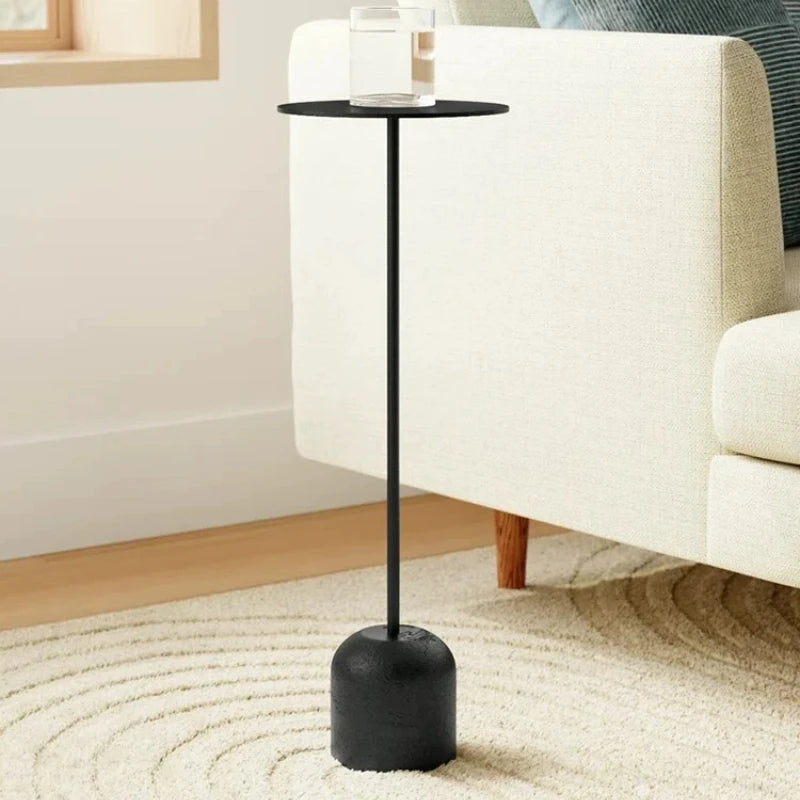 Designer Cement Mini Side Table Minimalist Accent End Table Apartment Sofa Coffee Table Aesthetic Home Furniture for Living Room