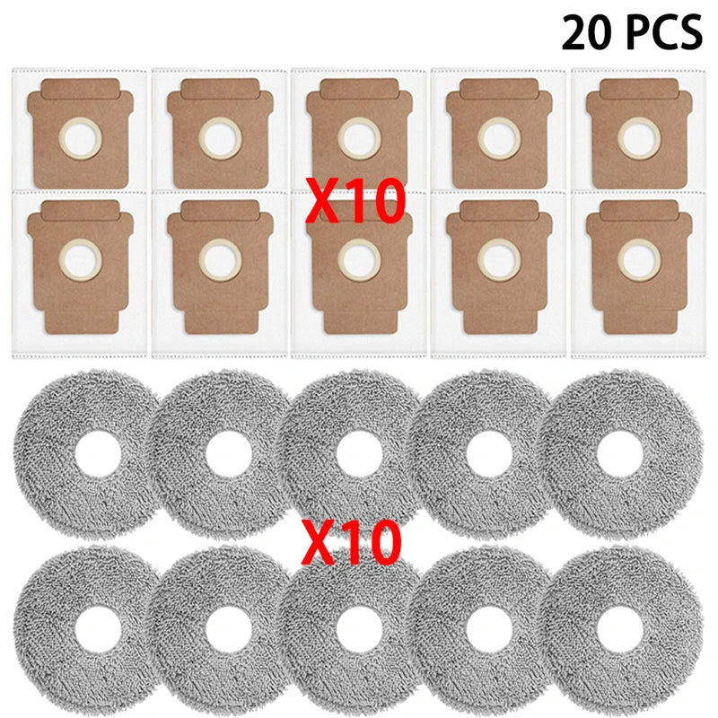 Fit for ( iRobot Romba Plus 405 Combo / 505 Combo ) Spare Parts Accessories Main Side Brush Hepa Filter Mop Dust Bag Consumable