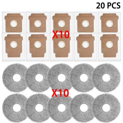 Fit for ( iRobot Romba Plus 405 Combo / 505 Combo ) Spare Parts Accessories Main Side Brush Hepa Filter Mop Dust Bag Consumable