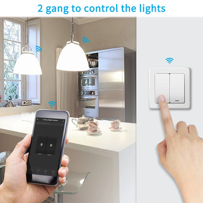 LoraTap Tuya Smart Life ZigBee WiFi Light Switch Module Dimmer Energy Monitor App Remote Control Alexa Google Home Voice Control