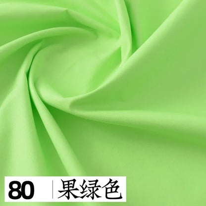 145x50cm Solid Color Pure Cotton Poplin Clothing Fabric DIY Handmade Clothes for Girls, Plain Color Antique Skirt Cotton Cloth