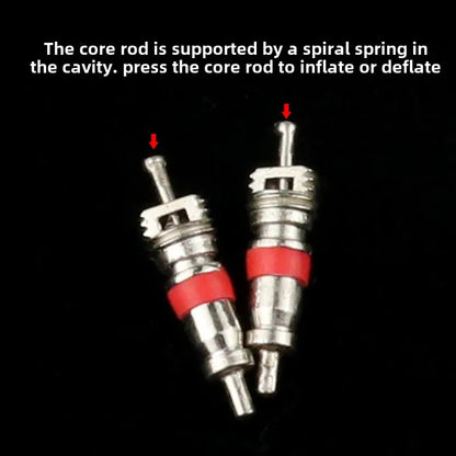 20pcs Car Tire Valve Core Removal Tools Insert With Remover Tool For Car Bike Motorcycle Wheel Valve Core Wrench Screw Driver