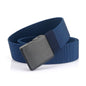 New Metalless Elastic Belt for Men and Women Premium Plastic Buckle Stretch Casual Belt 120cm Jeans Girdle Male