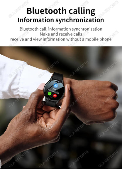 2025 New Bluetooth Calls Smart Watch 6 Pro 1.32” Inch 240*280 Custom Dials Sport Men And Woman Health Monitor Smartwatch For Man