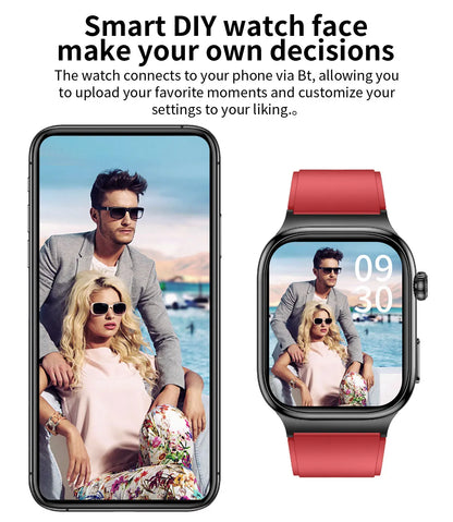New Blood Lipids Uric Acid Blood pressure Smart Watch Men ECG+PPG Fitness Tracker Clock Heart Rate Bluetooth call Smart watches