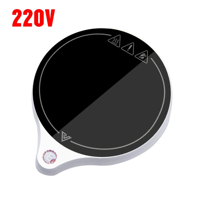 100℃ Cup Heater Mug Warmer 100°C Hot Tea Makers Warmer Coaster 5 Gear Temperature Cup Heaters Coffee Milk Tea Heating Pad
