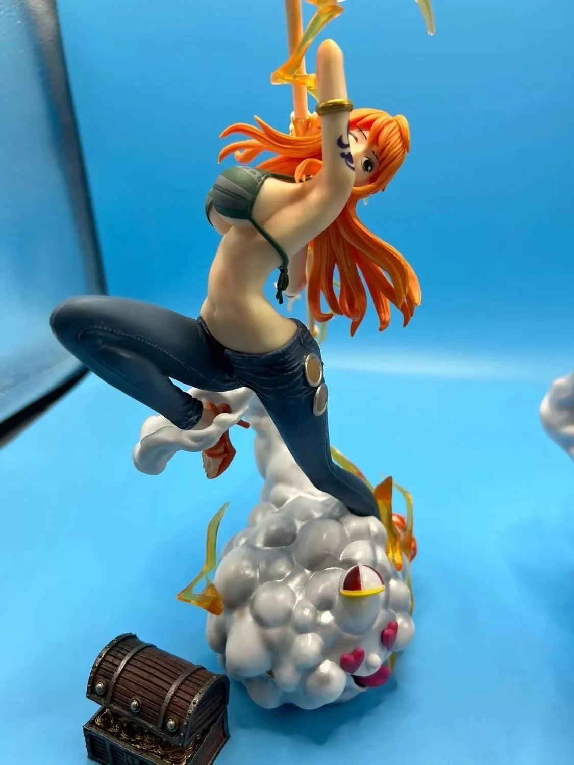 In stock 30cm One Piece Anime Figure Nami Action Figurine Hentai Pvc Statue Model Room Collection Decoration Toys Ornaments Gift