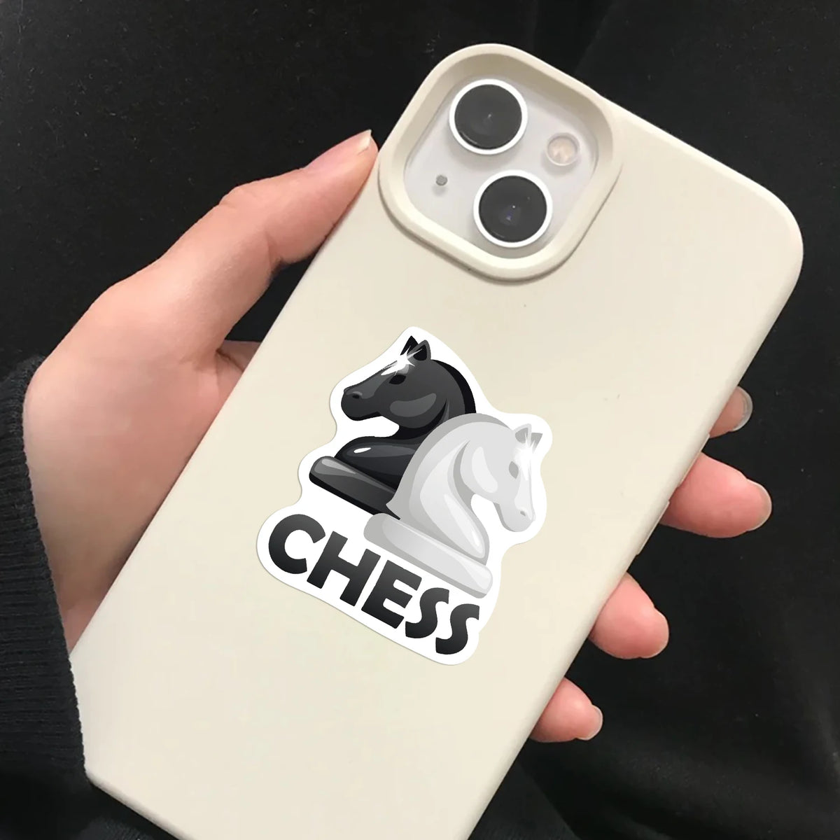 50PCS Chess Game Scrapbook Stickers DIY Diary Laptop Luggage Skateboard Graffiti Decal Fun Stylish Classic Toys
