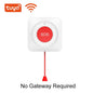 Smart Tuya WiFi/Zigbee Emergency SOS Button Wireless Call Button for Elderly and Patients Safety Alert System for Quick Help