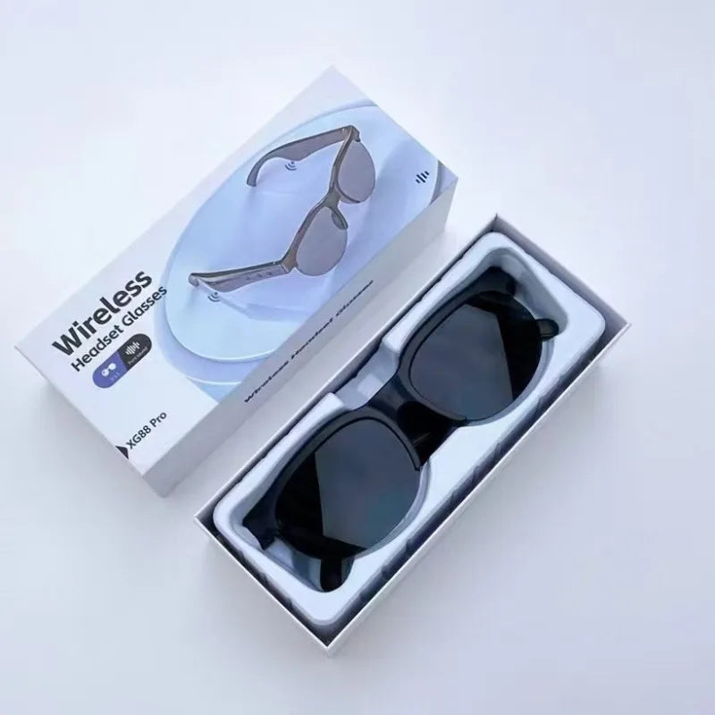 AI Smart Bluetooth Glasses XG88 PRO Sunglasses Sports Call Wireless Audio Glasses Stereo