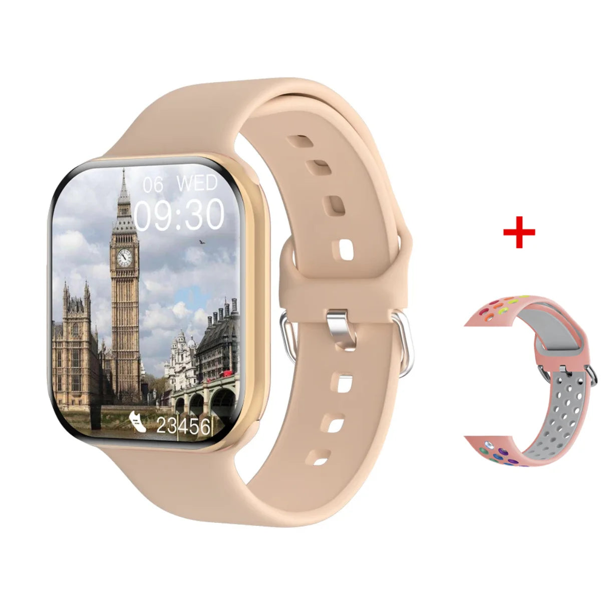 2026 Series 10 Watch 10 GPS Smart Watch Memory Music Video Bluetooth Call Heart Rate Waterproof NFC Smartwatch For Android IOS
