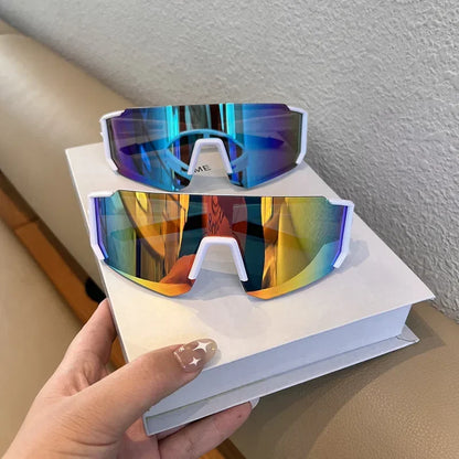 Oversized Outdoor Cycling Sunglasses UV Protect Glasses Bike Eyeglasses Sun Shades Sports Fishing Glasse Goggles UV400
