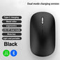 Lenovo Wireless Bluetooth Mouse 2.4G Dual Mode Type-C Charging Silent Ergonomic Portable Laptop Office Gaming Universal Mouse