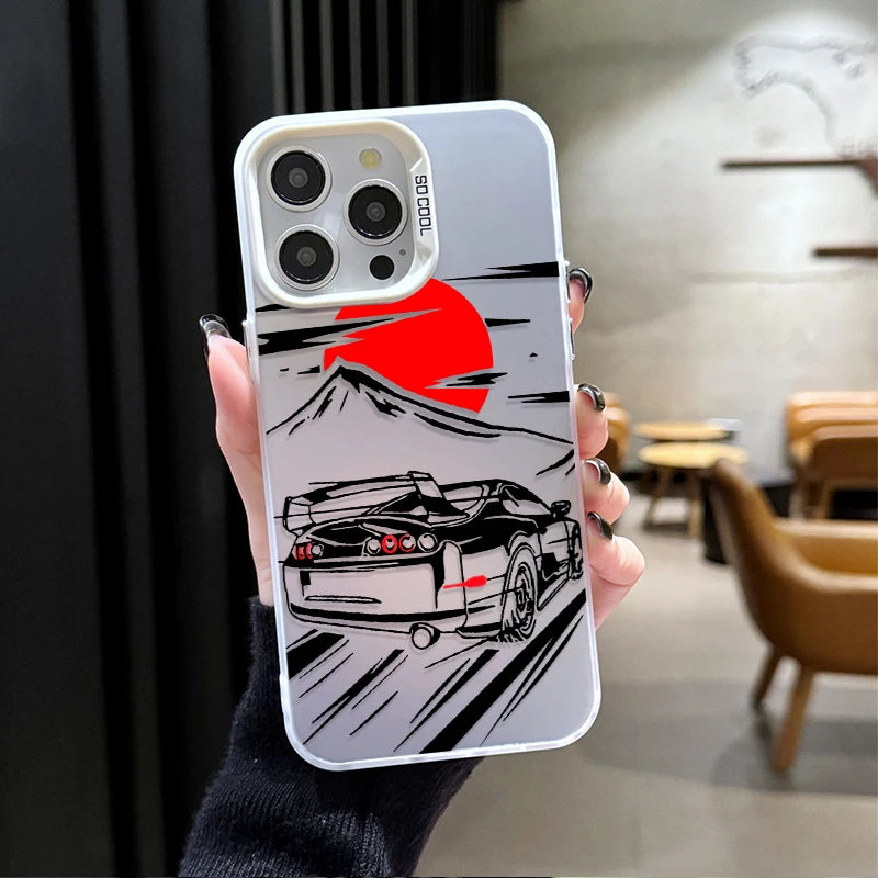 JDM Car Nissan Skyline R34 Nissan GTR Case for Xiaomi 15T 14T 13T 12 12T 11X Pro 14 13 12S 11 Ultra 12X 10S 11 10 Lite 5G NE