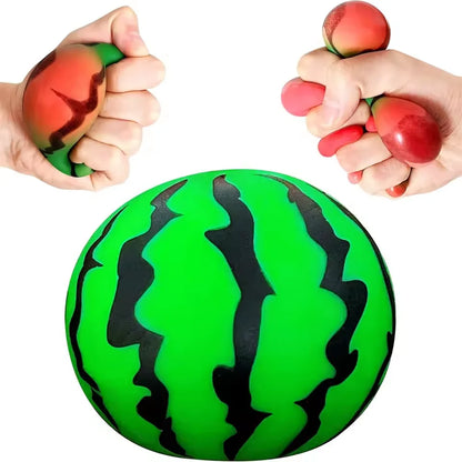 Cute Watermelon Squishy Fidget Adult Slow Rebound Decompression Toys Anti-Stress Fruits Banana Model Stress Relief Squeeze Toys