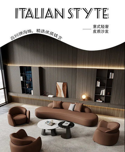 American Creative Living Room Sofa Modern Luxury Hotel Lobby Beauty Salon Lounge Reception Sofa Designer Office Furniture FYOS