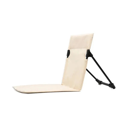 Portable Foldable Camping Chair Oxford Cloth Outdoor Lazy Backrest Chair for Picnic Garden Park Travel