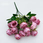 15 heads Artificial Silk Rose Flowers Bridal Bouquet for Home Wedding Floral Arrangement Garden Artificial Flowers DIYGift Decor