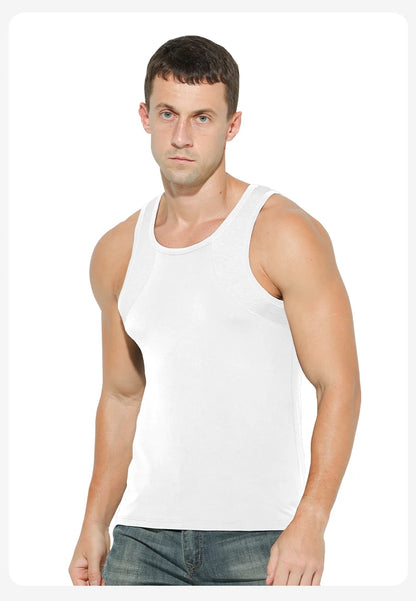 Vest Men's Comfortable Breathable Sling Hurdle Short-Sleeved Young Boys Sports Running Sleeveless T-Shirt Bottoming Shirt Unders