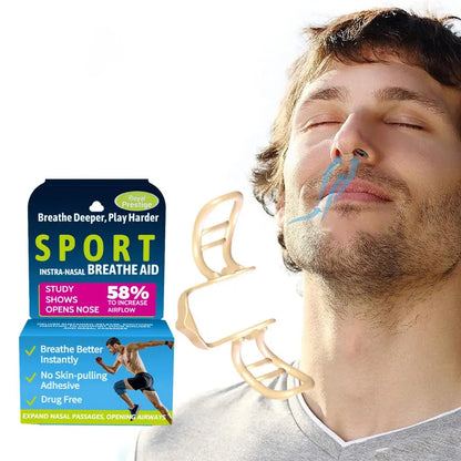 Nose Dilator Nasal Silicone Nose Clip Anti Snoring Easy Breath Preventing Snoring Help Breath Snoring Devices Improve Sleeping