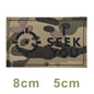 Cross Skull Finger Skeleton Tactical Clothes Vest Backpack Templar Knight Ride Bounty of Hunter Ranger Tags Magic Patch