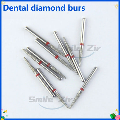 50Pcs Dental Dentist Diamond Burs Drill FG 1.6mm Bur for High Speed Handpiece FG Dental Bur Stomatology Dentistry Grinding Tools